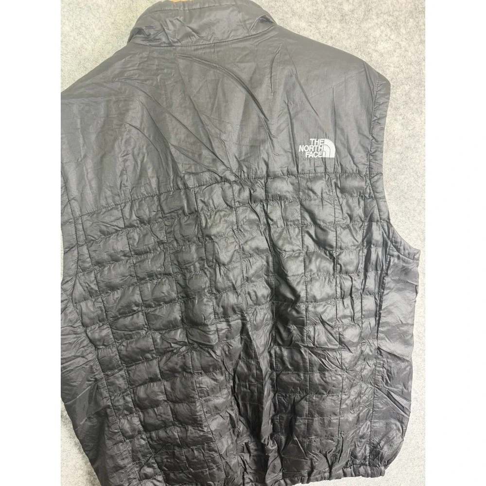 The North face Vest Men's XL Thermoball Hybrid Packable Full Zip Black Puffer
